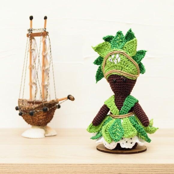 Ossain em Amigurumi