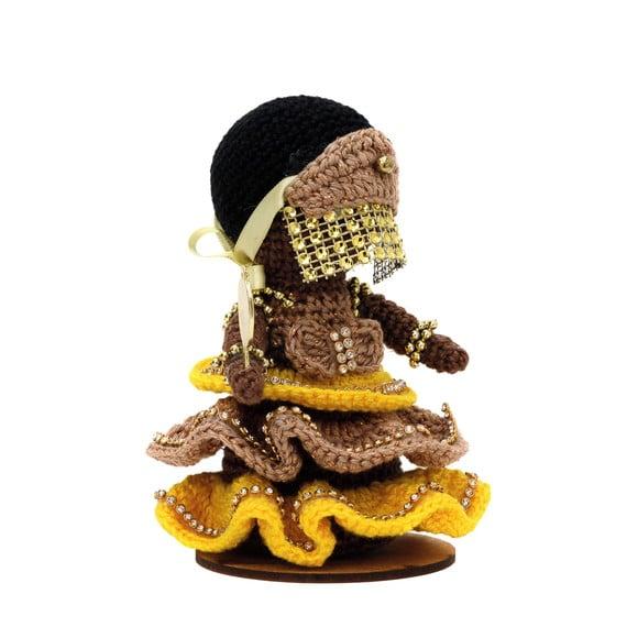 Oxum em Amigurumi