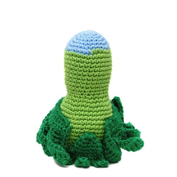 Papagaio Médio em Amigurumi
