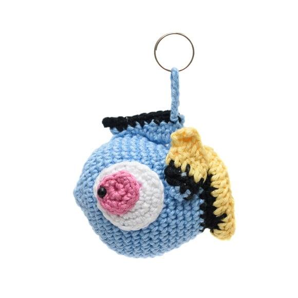 Peixinho Dory em Amigurumi