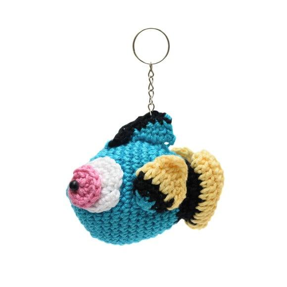 Peixinho Dory em Amigurumi