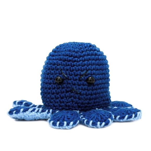 Polvo do Humor Azul em Amigurumi
