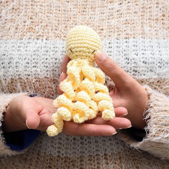 Polvo Pequeno em Amigurumi