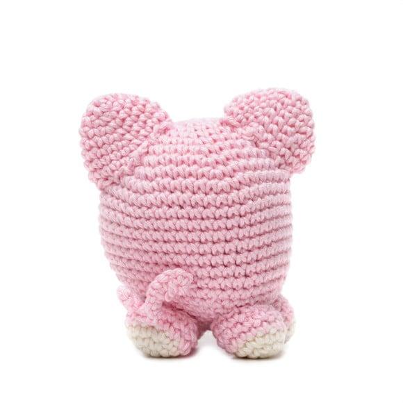 Porco Bola em Amigurumi