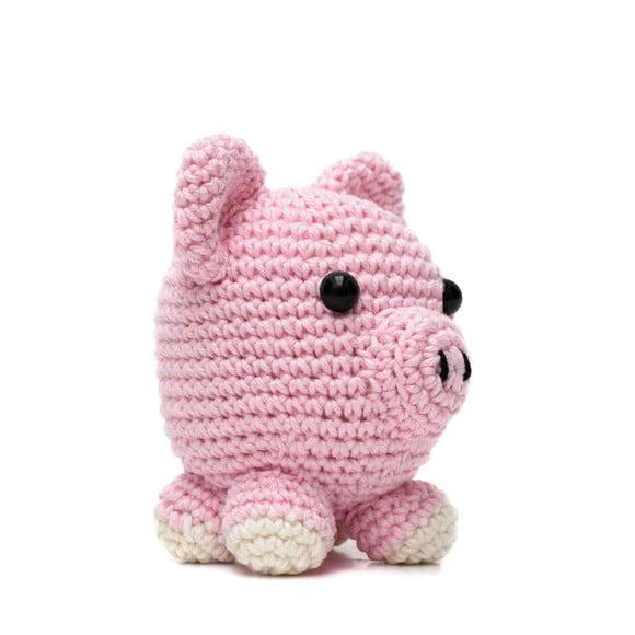 Porco Bola em Amigurumi