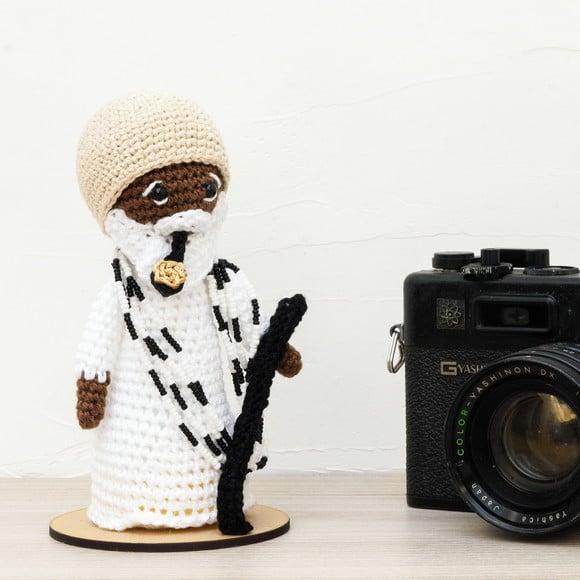 Preto Velho em Amigurumi