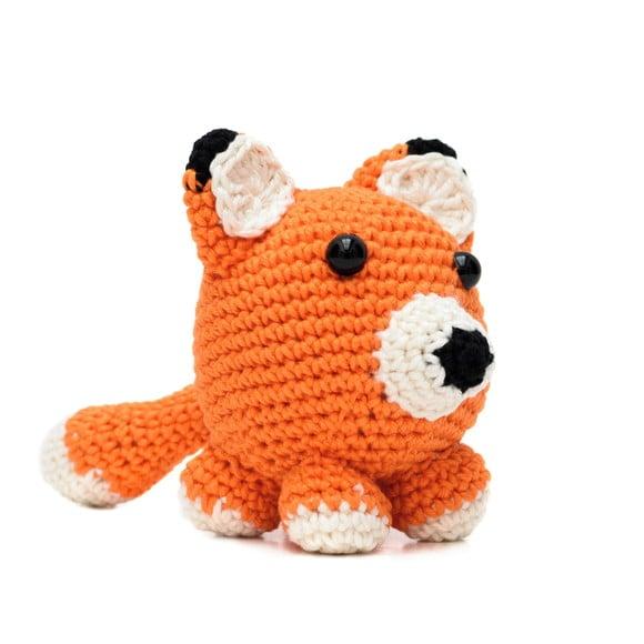Raposa Bola em Amigurumi