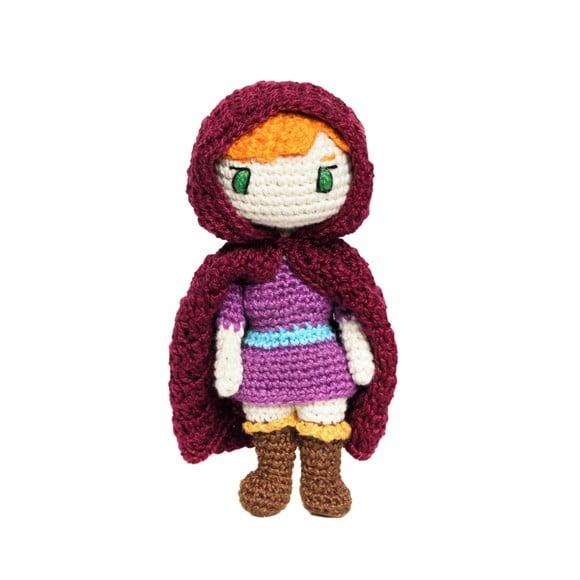 Sheila da Caverna do Dragão em Amigurumi