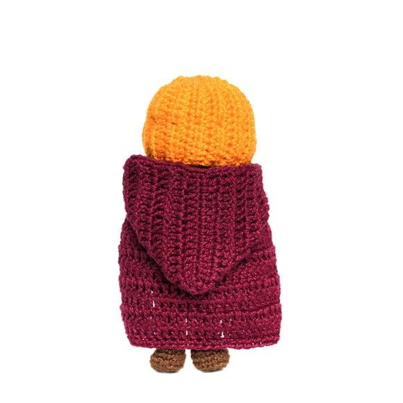 Sheila da Caverna do Dragão em Amigurumi