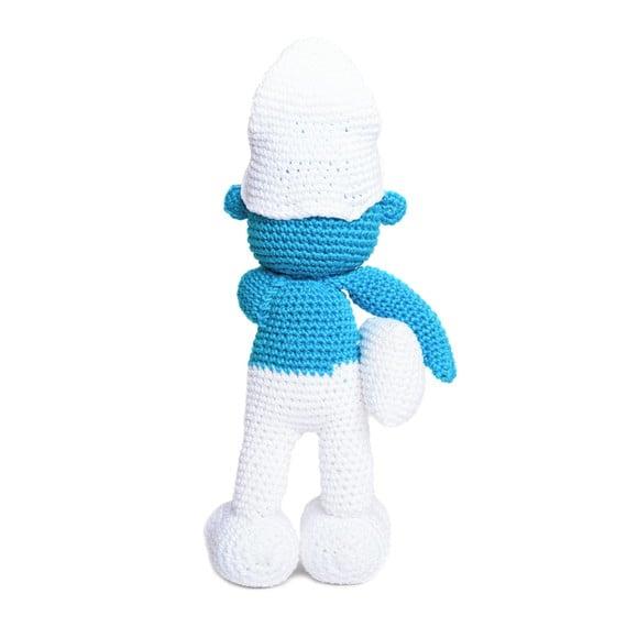 Smurf Soneca em Amigurumi