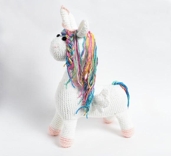 Unicórnio em Amigurumi