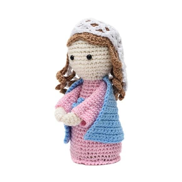 Virgem Maria em Amigurumi