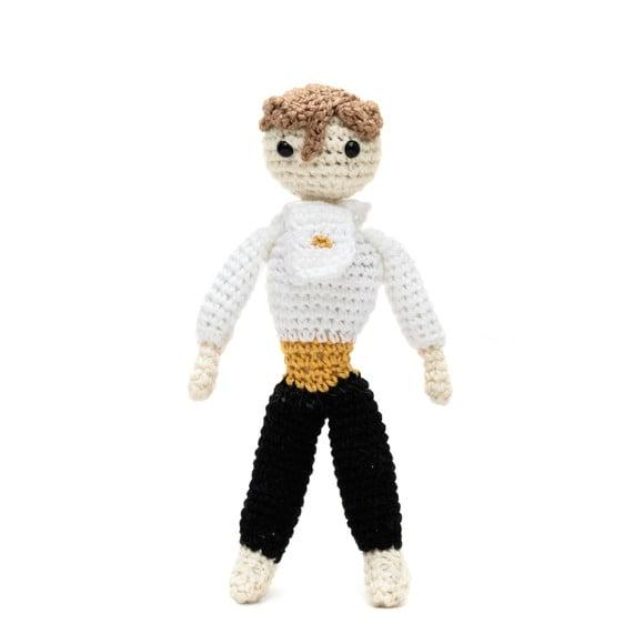 a Fera da Bela e a Fera em Amigurumi