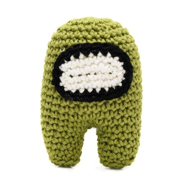 Among Us Tripulante Verde em Amigurumi