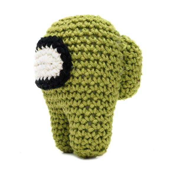 Among Us Tripulante Verde em Amigurumi