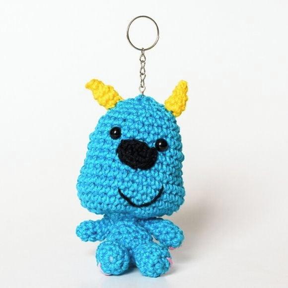Baby Sulley em Amigurumi