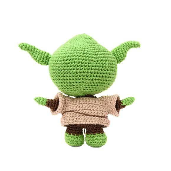 Baby Yoda em Amigurumi