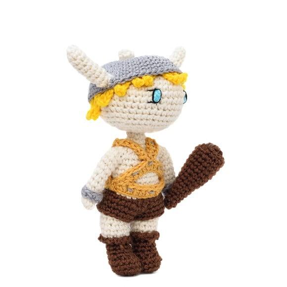 Bobby da Caverna do Dragão em Amigurumi