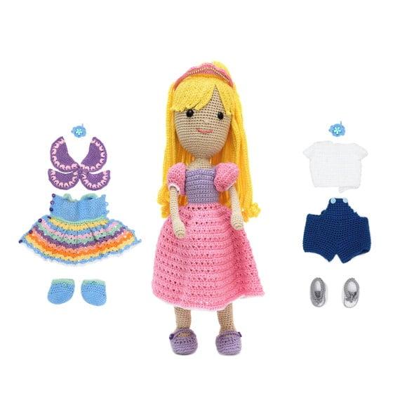 Boneca Jéssica em Amigurumi