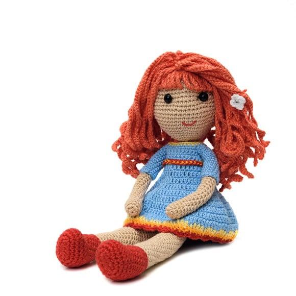 Boneca Valquíria em Amigurumi