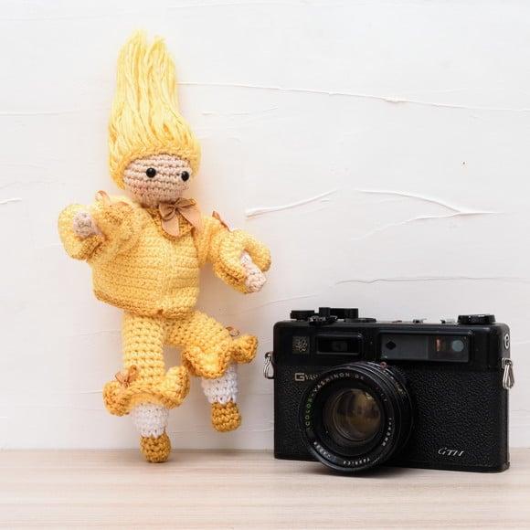 Boneco Thollzinho em Amigurumi