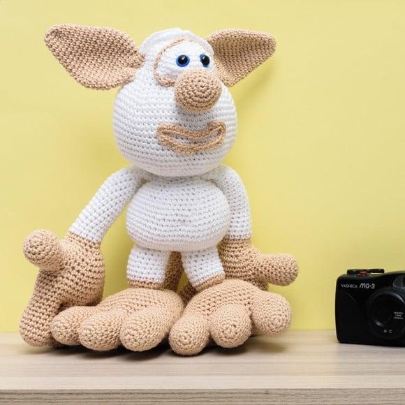 Booba em Amigurumi