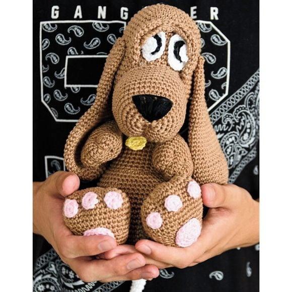 Cachorro em Amigurumi