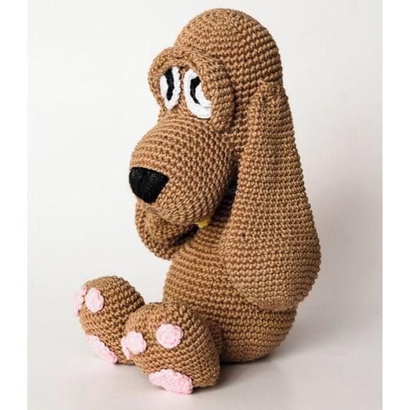 Cachorro em Amigurumi