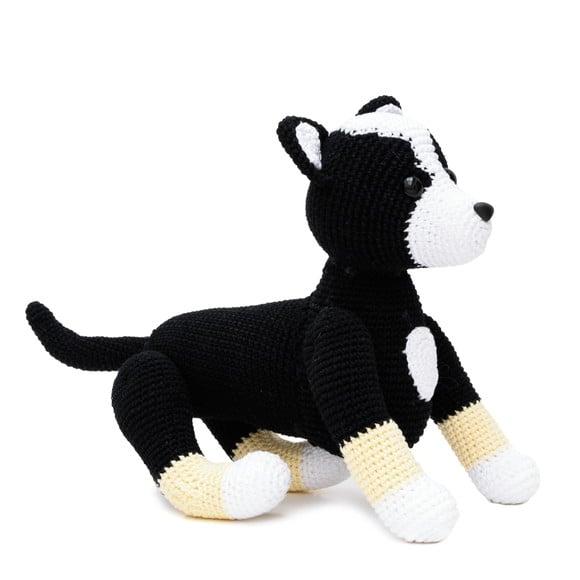 Cachorro Fofo em Amigurumi