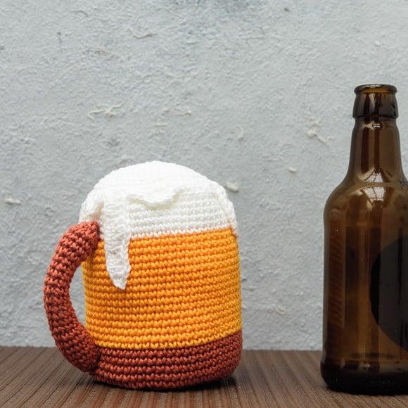 Caneca de Chopp em Amigurumi