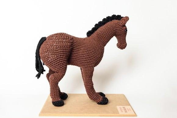 Cavalo em Amigurumi