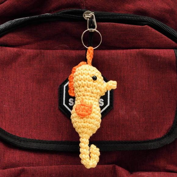Cavalo Marinho em Amigurumi