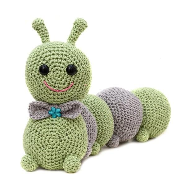 Centopéia Cinza em Amigurumi
