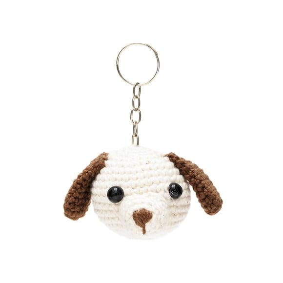 Chaveiro Cãozinho em Amigurumi