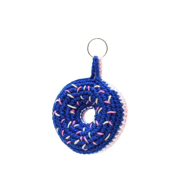 Chaveiro Donuts em Amigurumi