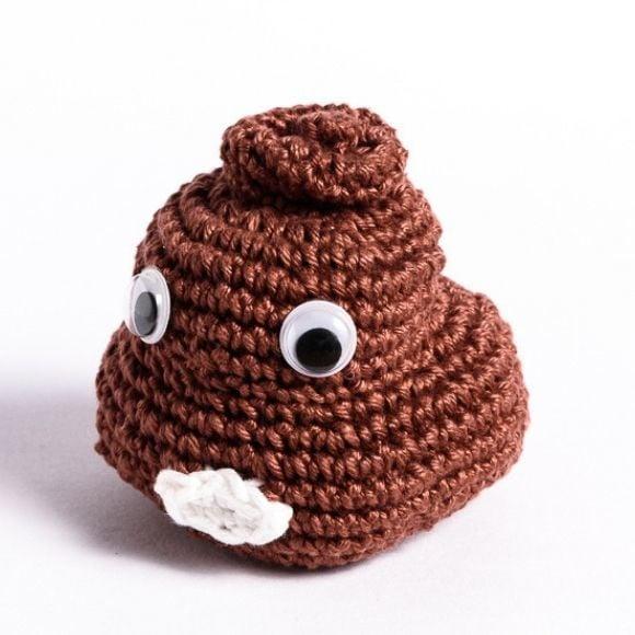 Chaveiro Emoji Grande em Amigurumi