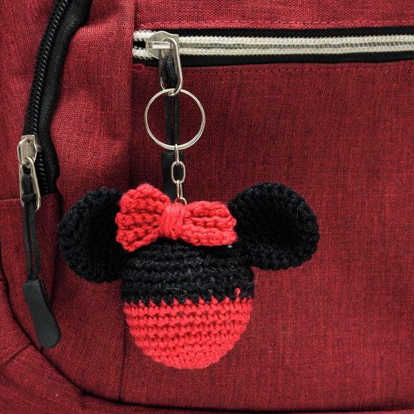 Chaveiro Minnie Amigurumi