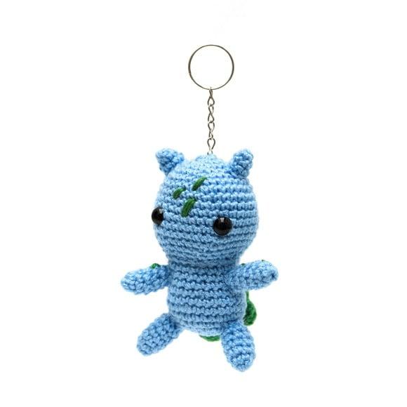 Chaveiro Pokemon Bulbasauro em Amigurumi