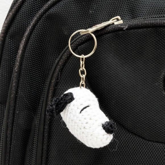 Chaveiro Snoope em Amigurumi