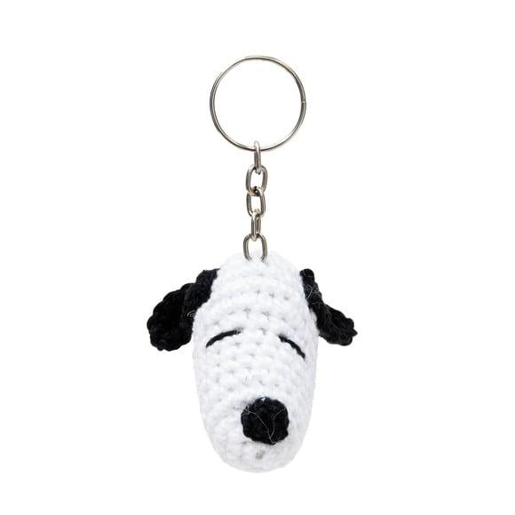 Chaveiro Snoope em Amigurumi