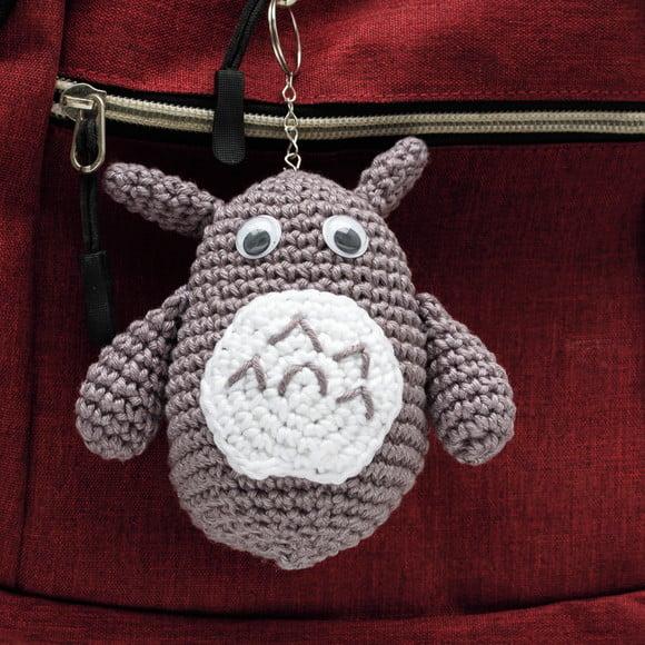 Chaveiro Totoro em Amigurumi