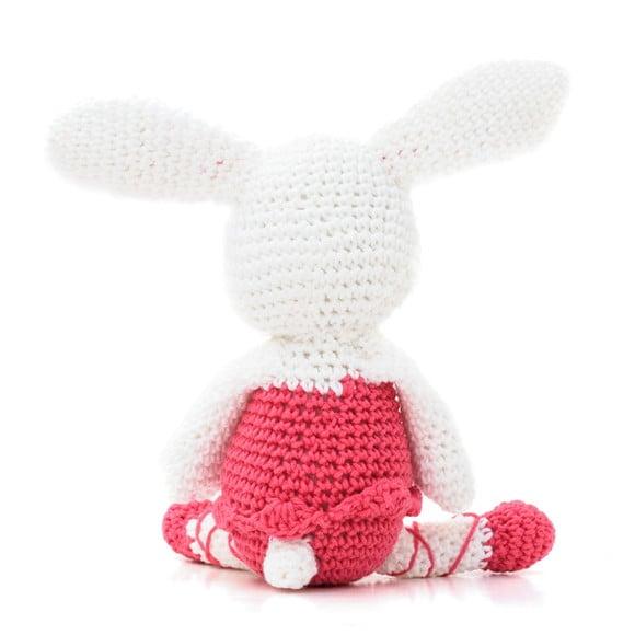 Coelha Bailarina em Amigurumi
