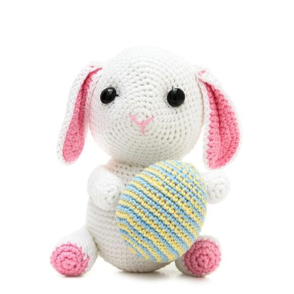 Coelho com Ovo em Amigurumi