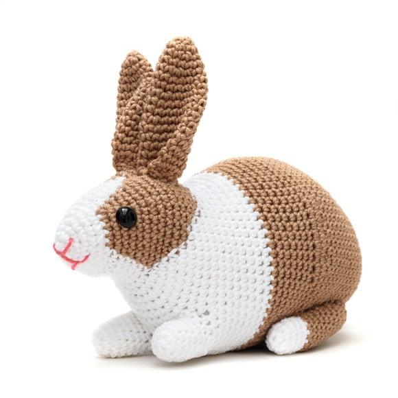Coelho Holandês Fofo em Amigurumi