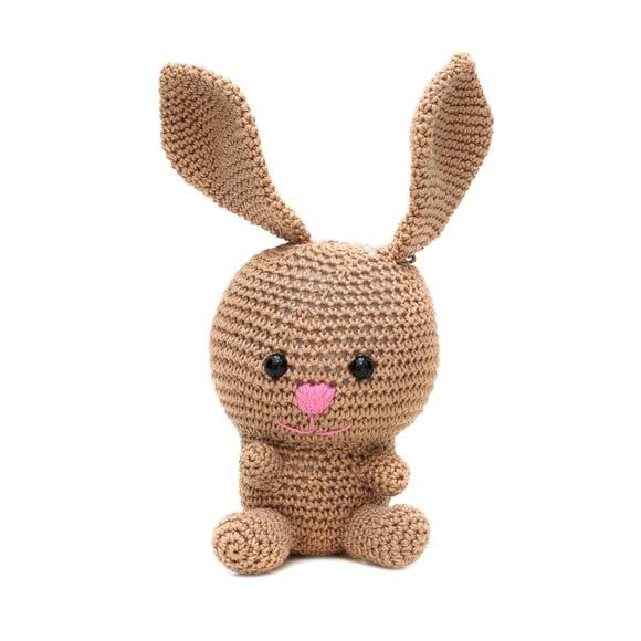 Coelho Marrom em Amigurumi