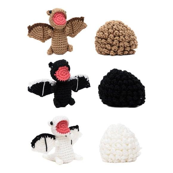 Coleção Ovo com Filhote de Dinossauro e Dragão em Amigurumi