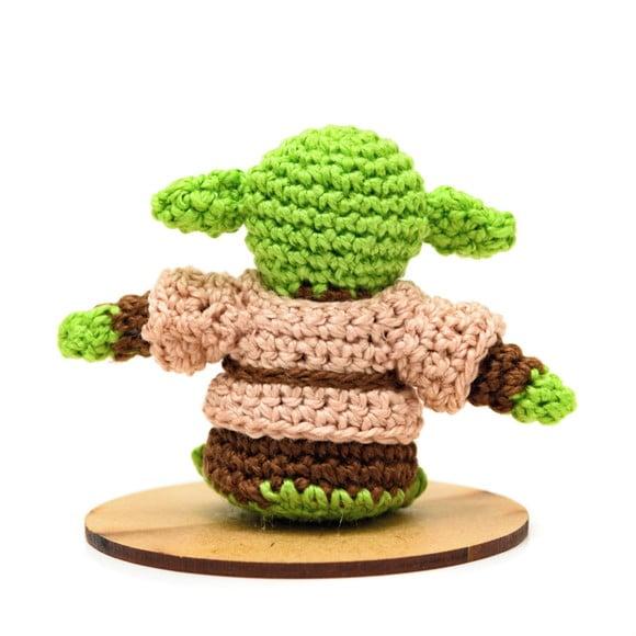 Coleção Star Wars - Mestre Yoda em Amigurumi