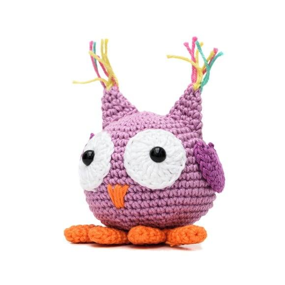 Coruja Bola em Amigurumi