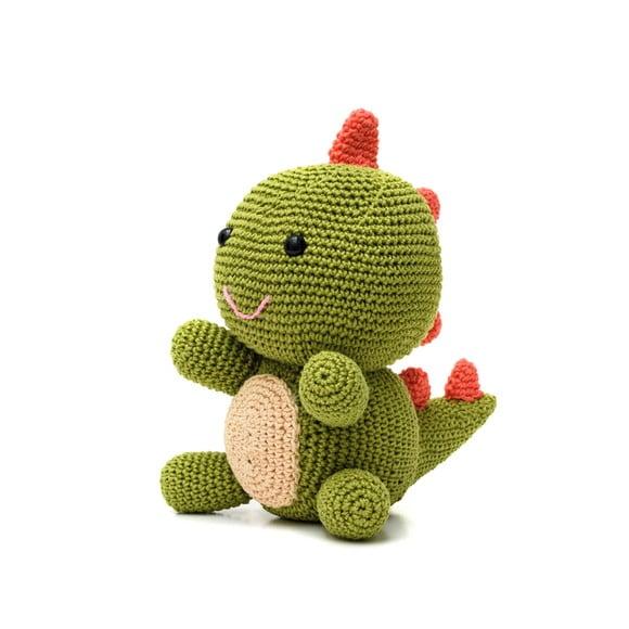 Dinossauro em Amigurumi