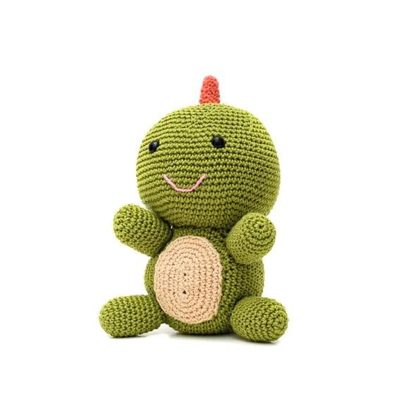 Dinossauro em Amigurumi